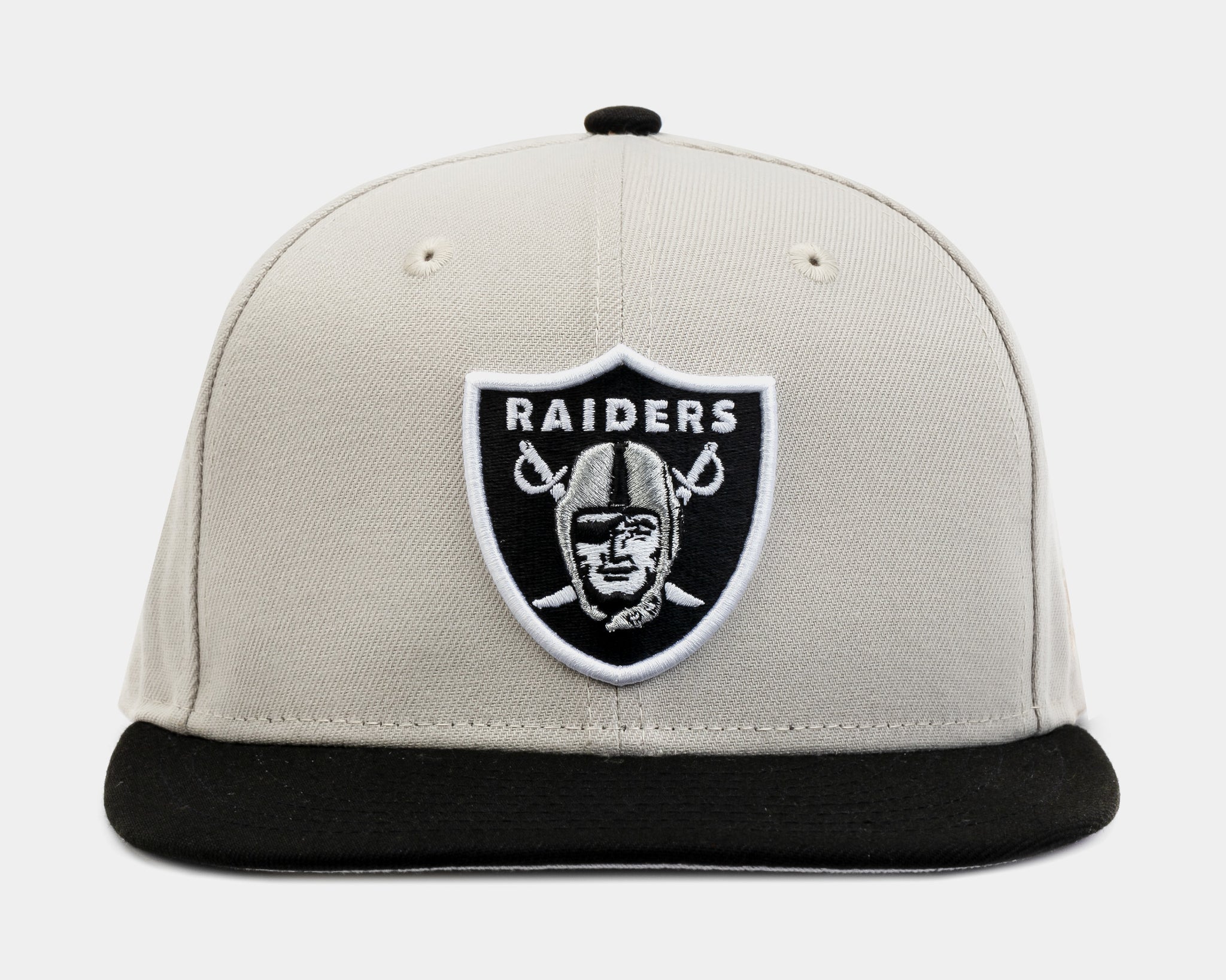 New Era Shoe Palace Collection Las Vegas Raiders 59FIFTY Mens Fitted Hat (White/Black)