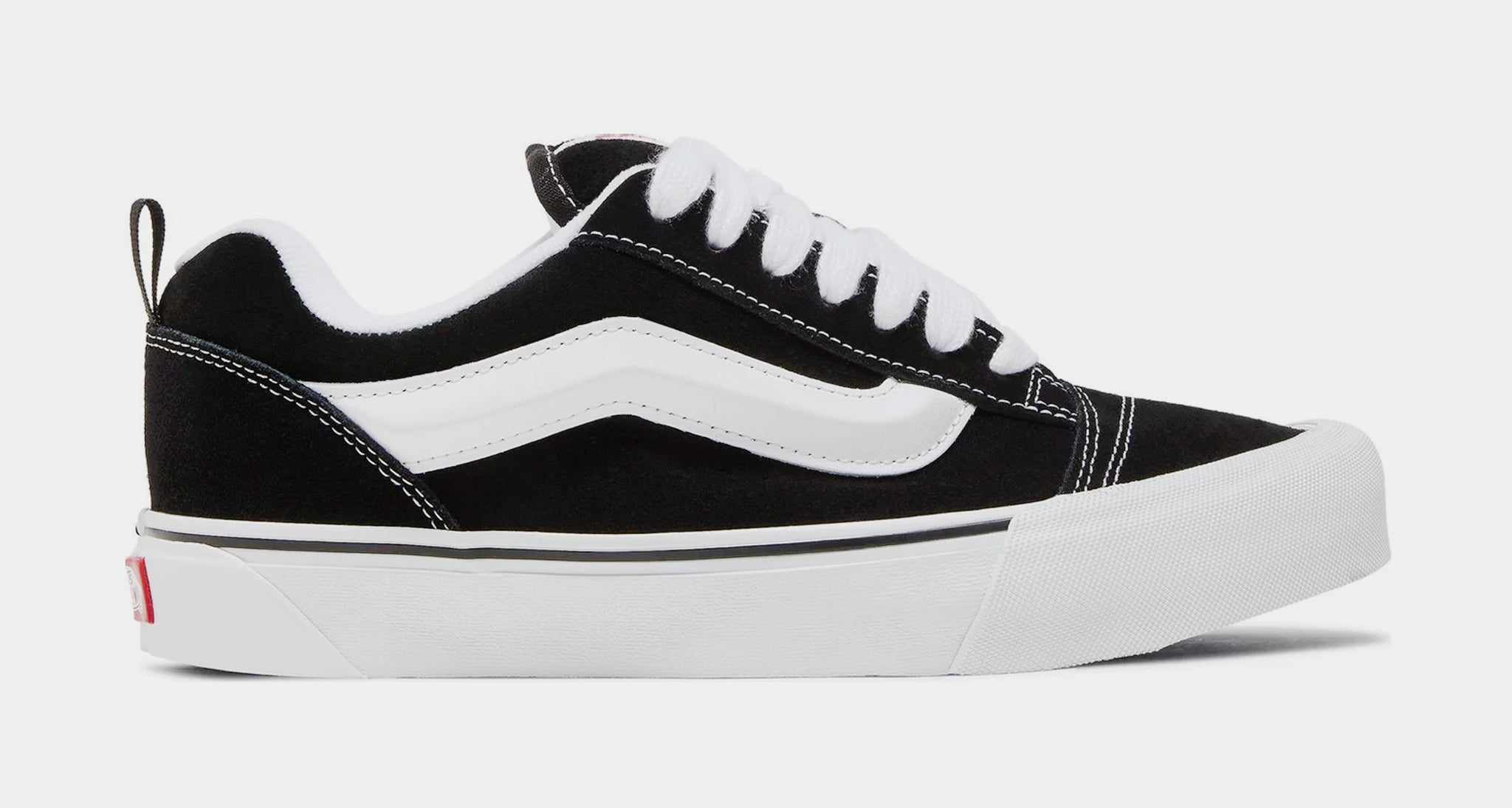 Vans white 2024 and black shoes