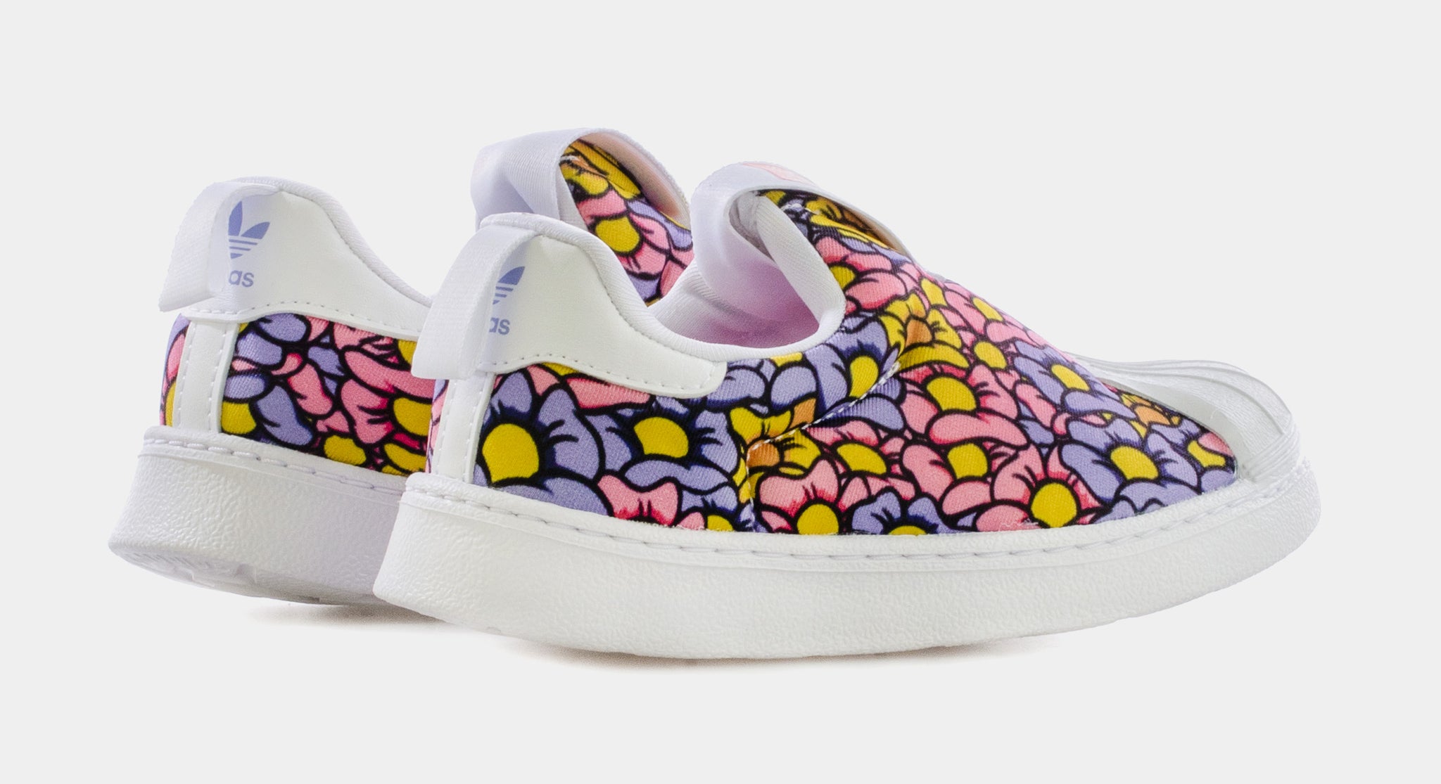 Adidas women's superstar hot sale multicolor floral print