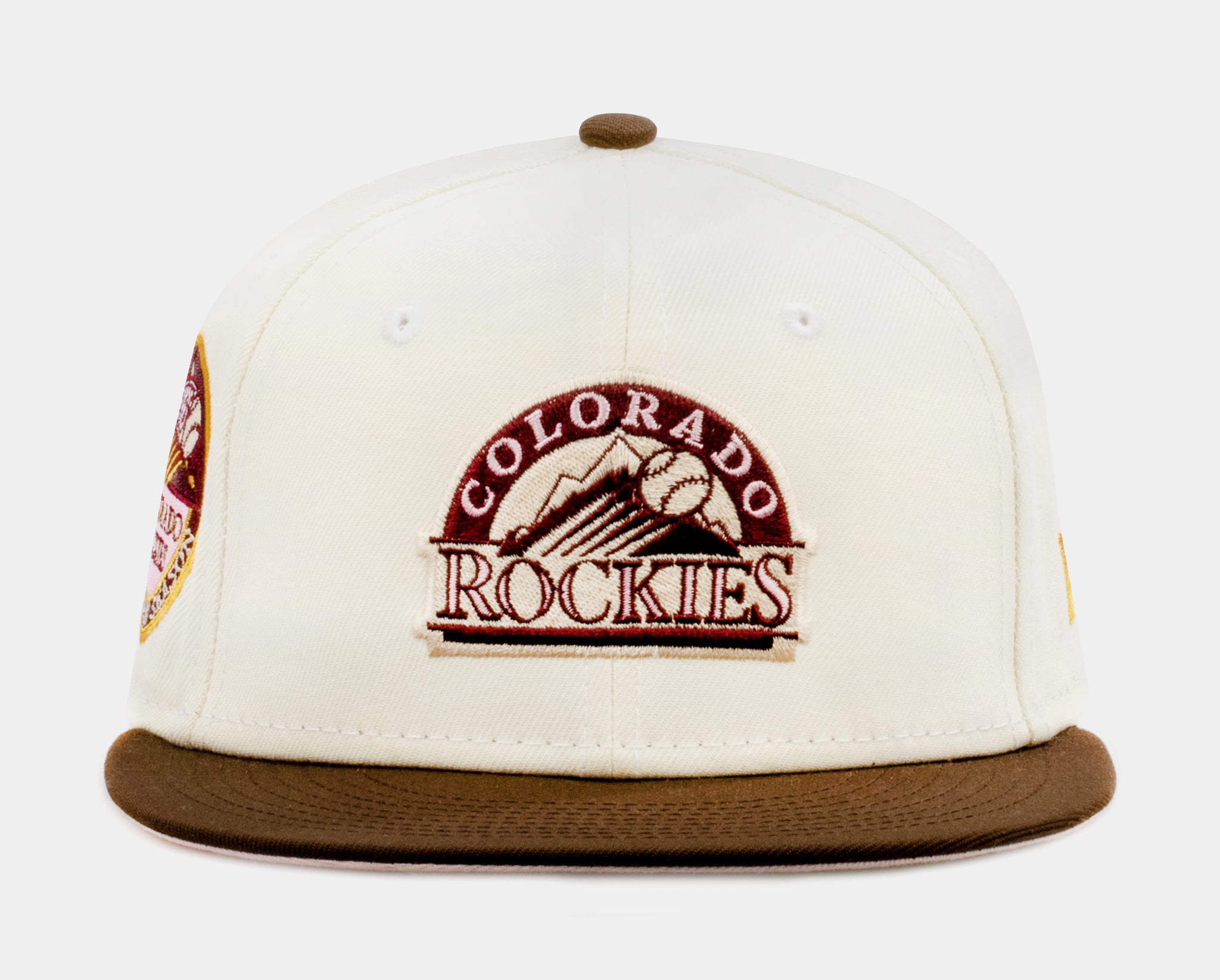 Men's Colorado Rockies New Era Green Logo 59FIFTY Fitted Hat