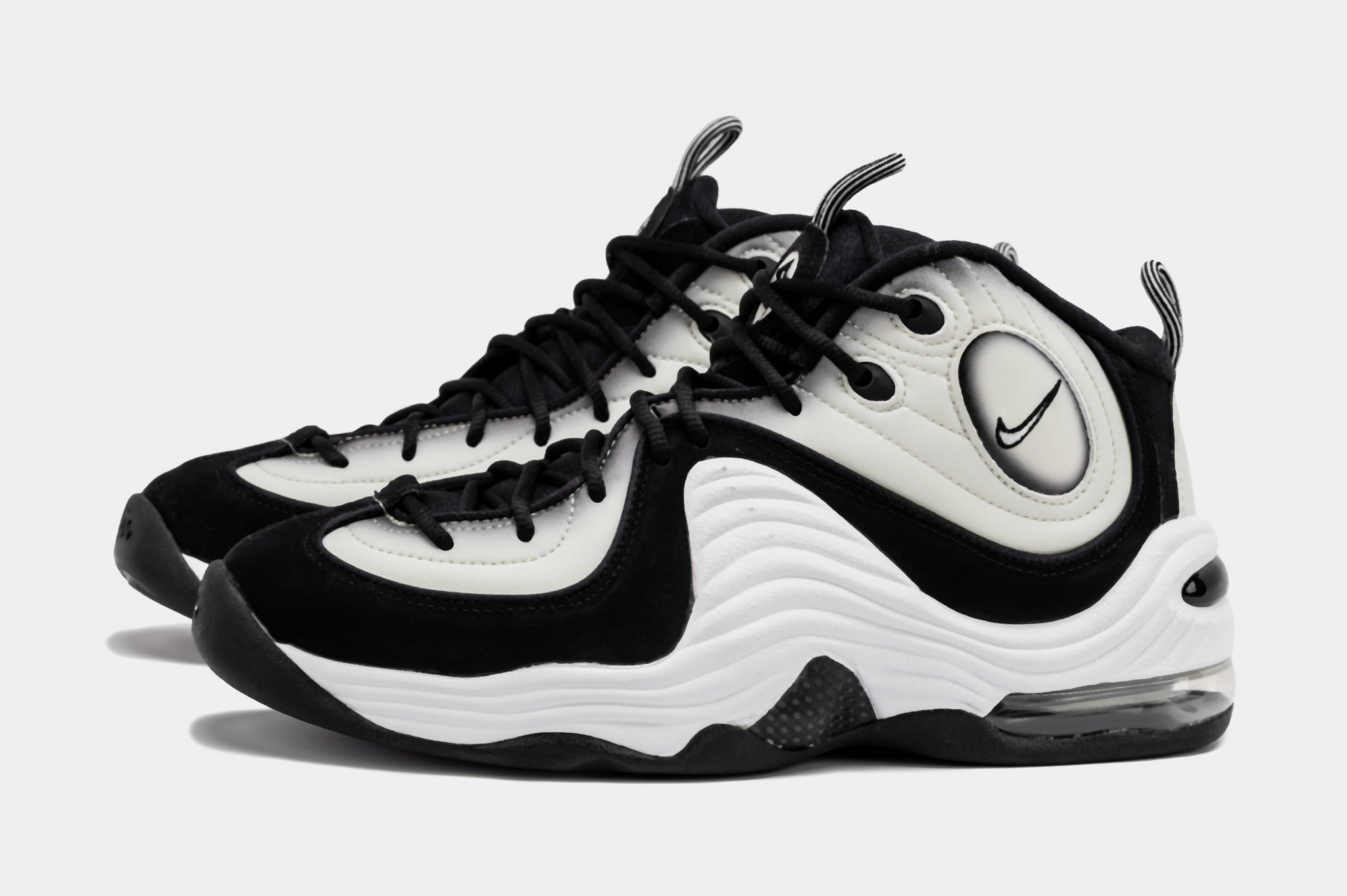 Nike Air Penny 2 Mens Basketball Shoes Black White DZ2549-001 – Shoe Palace